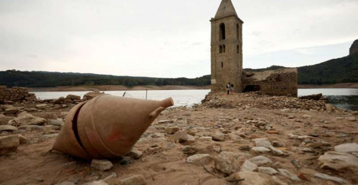 În Spania, seceta a scos la iveală o serie de monumente istorice importante 