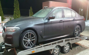  BMW furat în Polonia, găsit la Botoșani