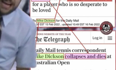 A murit subit, chiar la Australian Open, jurnalistul care l-a făcut albie de porci pe Djokovic pentru că nu s-a vaccinat. Cum a reacționat tenismenul la aflarea veștii